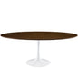 Lippa 78" Oval Wood Dining Table by Modway