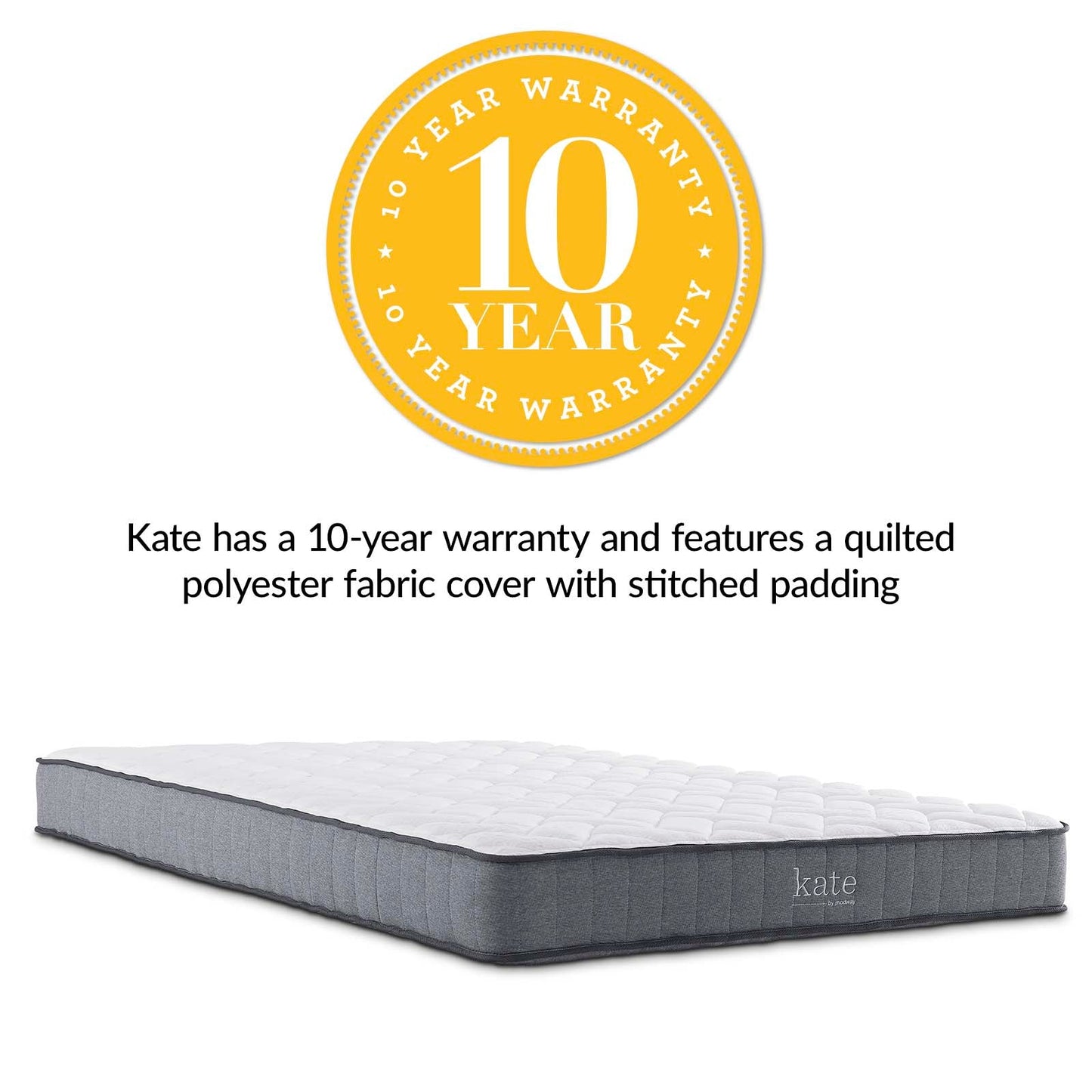 Kate 8" Full Mattress by Modway