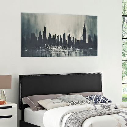 Phoebe Upholstered Vinyl King Headboard by Modway