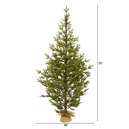 6' Fraser Fir "Natural Look" Artificial Christmas Tree