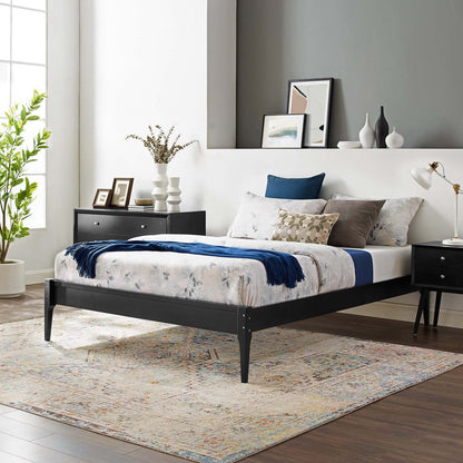 June Wood Queen Platform Bed Frame by Modway