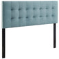 Lily Biscuit Tufted Performance Velvet Queen Headboard by Modway