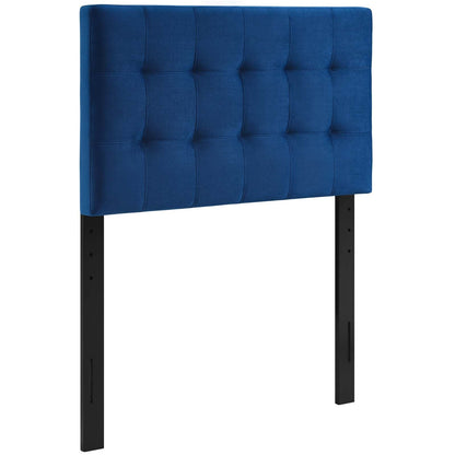 Lily Biscuit Tufted Performance Velvet Twin Headboard by Modway