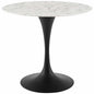 Lippa 36" Round Faux Marble Dining Table by Modway