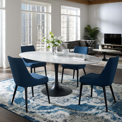 Lippa 78" Oval Wood Dining Table by Modway