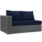 Sojourn Outdoor Patio Sunbrella¨ Left Arm Loveseat by Modway