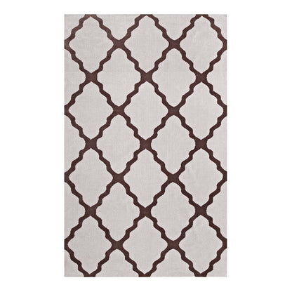 Marja Moroccan Trellis 5x8 Area Rug by Modway