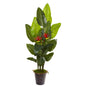 75"  Bird of Paradise Artificial Plant in Planter (Real Touch)