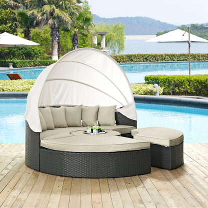 Sojourn Outdoor Patio Sunbrella¨ Daybed by Modway