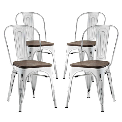 Promenade Dining Side Chair Set of 4 by Modway