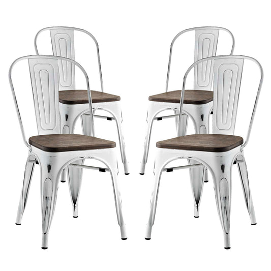 Promenade Dining Side Chair Set of 4 by Modway