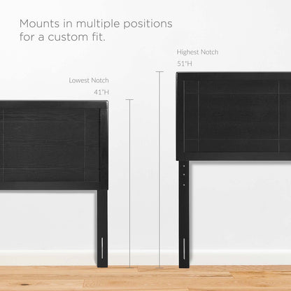 Archie Wood Full Headboard by Modway