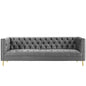 Delight Tufted Button Performance Velvet Sofa by Modway