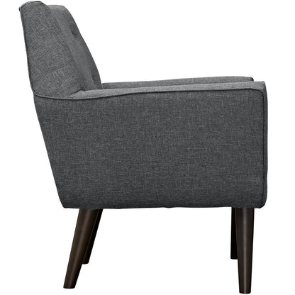 Posit Upholstered Fabric Armchair by Modway