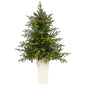 5' Swedish Fir Artificial Christmas Tree w/ 160 Warm White LED Lights