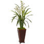 49"  Cymbidium Orchid Artificial Plant in Decorative Planter