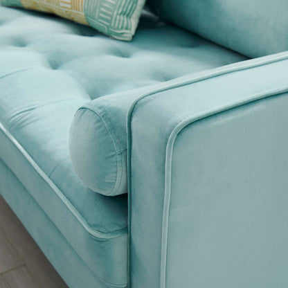 Valour Performance Velvet Loveseat by Modway