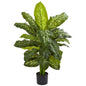 42"  Dieffenbachia Artificial Plant (Real Touch)