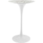Lippa 28" Round Faux Marble Bar Table by Modway
