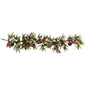 54"  Holly Berry Garland