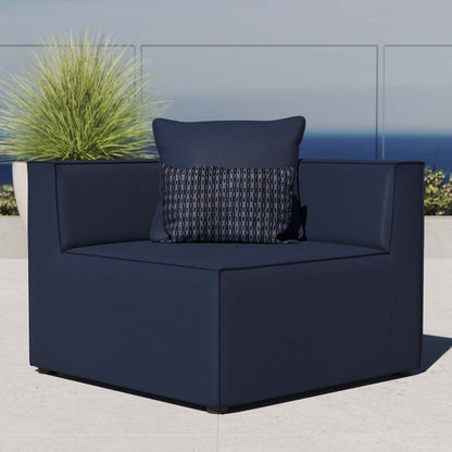 Saybrook Outdoor Patio Upholstered Sectional Sofa Corner Chair by Modway