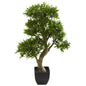 37" Podocarpus Artificial Tree 5552 By Nearly Natural