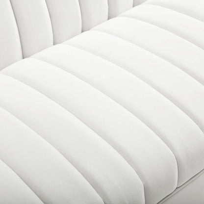 Shift Channel Tufted Performance Velvet Sofa by Modway
