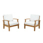 Marina 2 Piece Outdoor Patio Teak Set by Modway