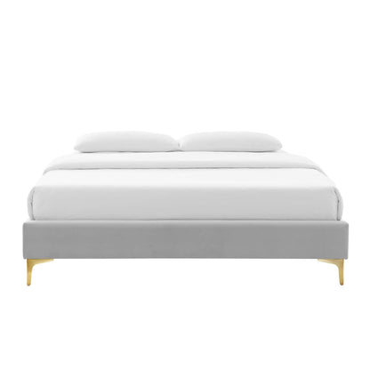 Sutton Performance Velvet Twin Bed Frame by Modway