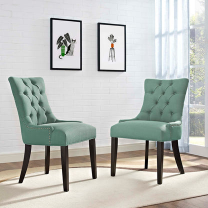 Regent Fabric Dining Side Chair Set of 2 by Modway