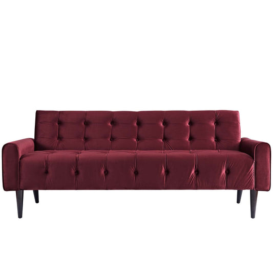 Delve Performance Velvet Sofa by Modway