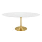 Lippa 78" Oval Wood Dining Table by Modway