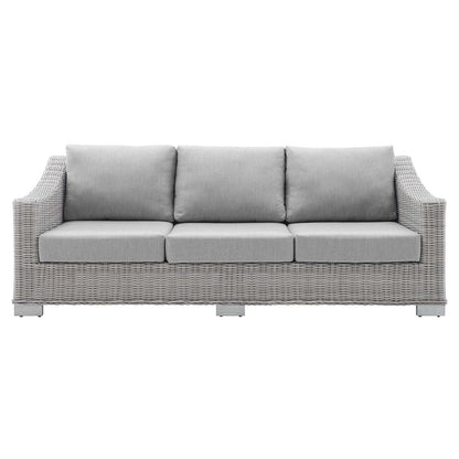 Conway Sunbrella¨ Outdoor Patio Wicker Rattan Sofa by Modway