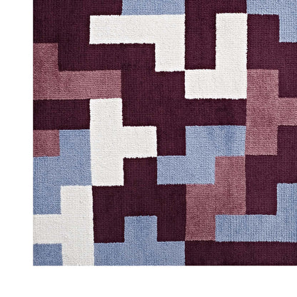 Andela Interlocking Block Mosaic 5x8 Area Rug by Modway