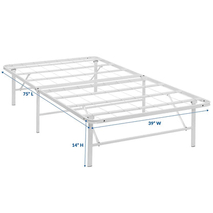 Horizon Stainless Steel Twin Bed Frame by Modway