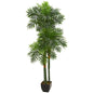 5.5' Triple Areca Palm Artificial Tree 5534 By Nearly Natural