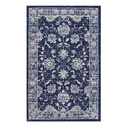 Kazia Distressed Floral Lattice 5x8 Area Rug by Modway