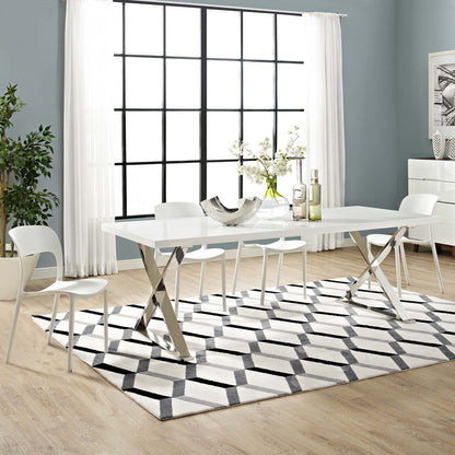 Sector Dining Table by Modway