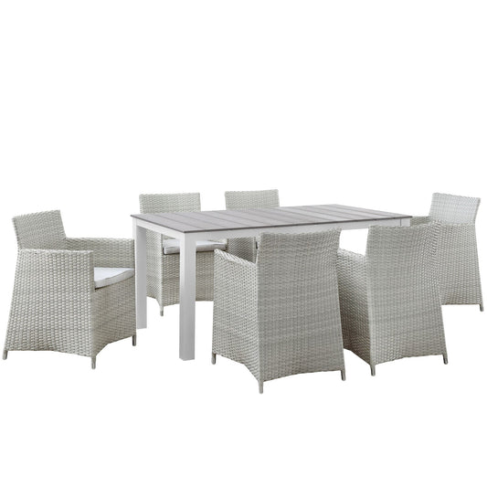 Junction 7 Piece Outdoor Patio Dining Set by Modway