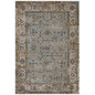 Hisa Distressed Vintage Floral Lattice 5x8 Area Rug by Modway