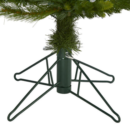 6' Hartford Fir Artificial Christmas Tree w/250 Warm (Multifunction LED Lights
