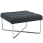 Reach Upholstered Fabric Ottoman by Modway