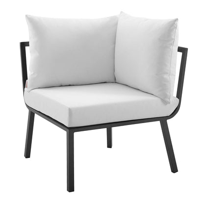 Riverside 7 Piece Outdoor Patio Aluminum Set by Modway