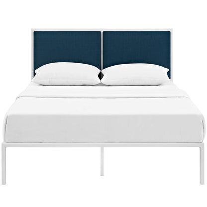 Della Fabric King Bed by Modway