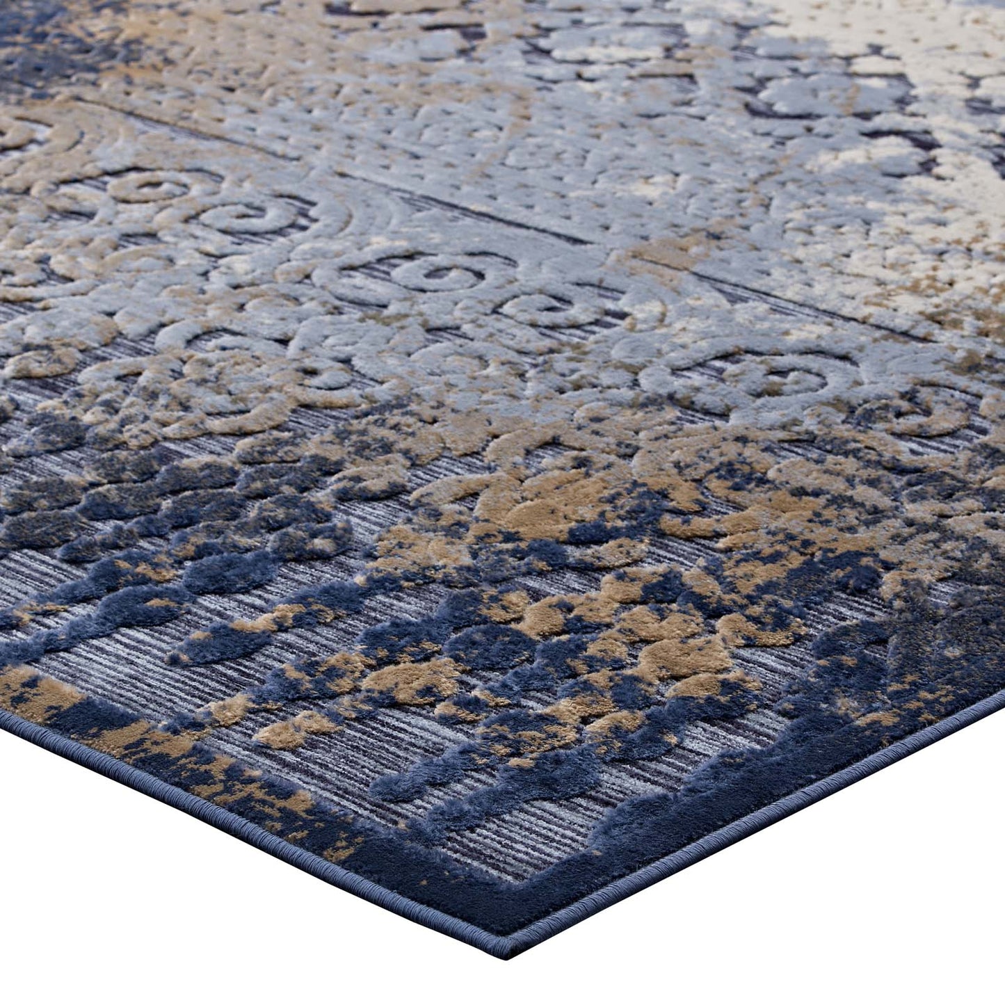 Kalene Distressed Vintage Turkish 5X8 Area Rug by Modway