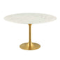 Lippa 54" Round Faux Marble Dining Table by Modway