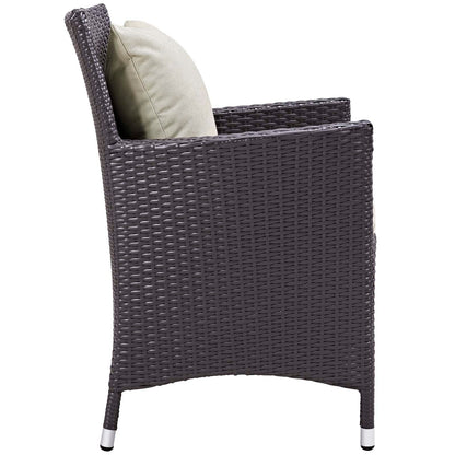Convene 3 Piece Set Outdoor Patio with Fire Pit in