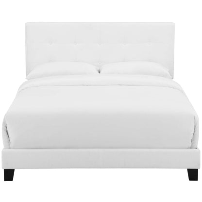 Amira Upholstered Fabric Twin Bed by Modway