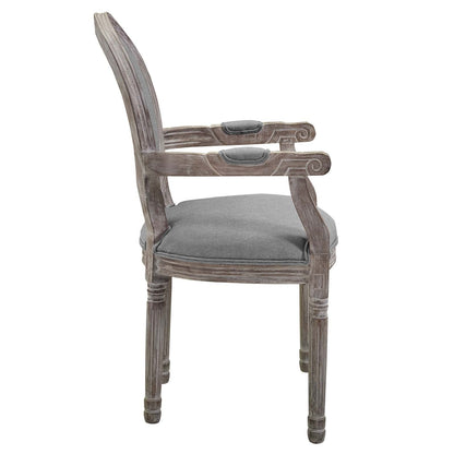 Emanate Upholstered Fabric Dining Armchair Set of 4 by Modway