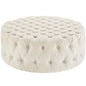 Amour Upholstered Fabric Ottoman by Modway